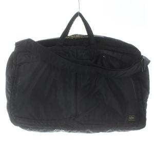 吉田カバン ポーター タンカー ボストンバッグ ショルダーバッグ ハンドバッグ 2way ロゴ ナイロン 黒 ブラック