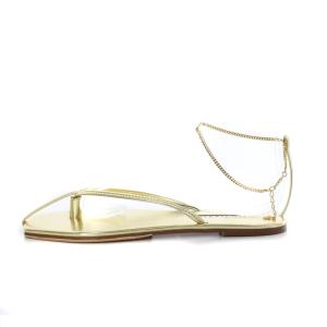 PIPPICHIC 20SS ANKLET SANDAL ドゥーズィエムクラス取扱い サンダル トング チェーン L 25cm ゴールド 20093510003010