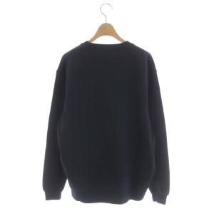 Spick&Span 21AW ヴィンテージロゴスウェット トレーナー 長袖 プルオーバー F 紺 ネイビー