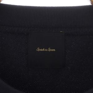 Spick&Span 21AW ヴィンテージロゴスウェット トレーナー 長袖 プルオーバー F 紺 ネイビー