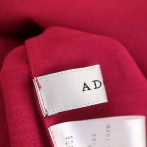 ADORE 20SS シアーボイルチュニックブラウス スキッパー 長袖 38 ビビットピンク