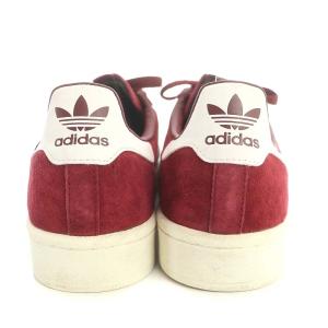 adidas Originals キャンパス CAMPUS スニーカー ローカット スエード US10 28.0cm 赤 レッド BZ0087