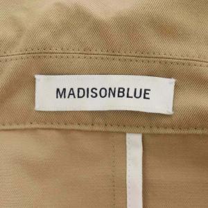 MADISONBLUE BELTED COAT コート スプリング ロング ウール混 01 ブラウンベージュ