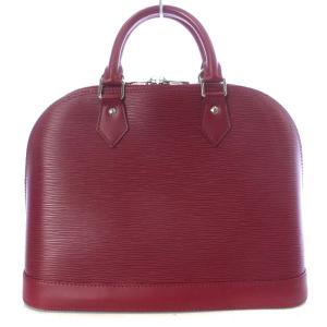 LOUIS VUITTON M40490 ハンドバッグ エピ アルマ PM レザー フューシャピンク 南京錠付き