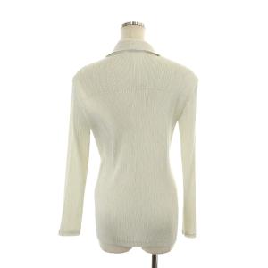 ISSEY MIYAKE FETE プリーツ ジャケット ショールカラー 1B 2 ライトグレージュ