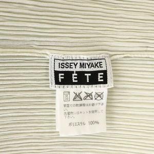ISSEY MIYAKE FETE プリーツ ジャケット ショールカラー 1B 2 ライトグレージュ