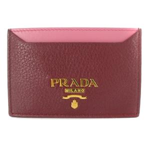 カードケース 名刺入れ レザー 赤 レッド ピンク