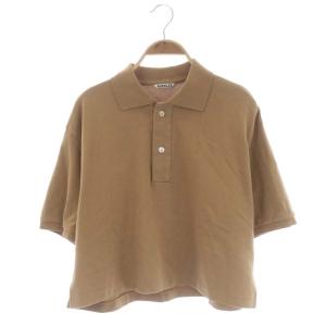 23SS SUPER FINE COTTON PIQUE SHORT POLO ポロシャツ 七分袖