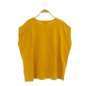 AMERICANA L'Appartement別注 22SS N/S LOGO TEE Tシャツ カットソー フレンチスリーブ マスタードイエロー