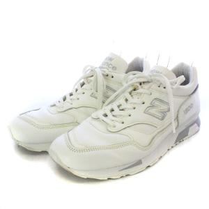 New Balance M1500WHI スニーカー レザー 27.5cm ホワイト