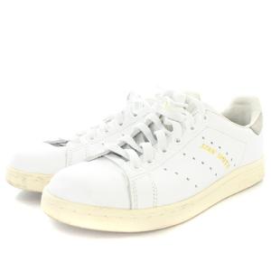 adidas スタンスミス STAN SMITH スニーカー ロゴ 23cm 白 ホワイト ライトグレー S75075