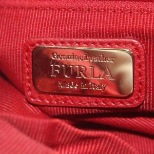 FURLA パイパー PIPER ハンドバッグ ショルダーバッグ 2way レザー 赤 レッド