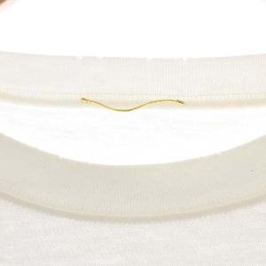 Deuxieme Classe 22SS loose Tシャツ カットソー 五分袖 プルオーバー オフホワイト