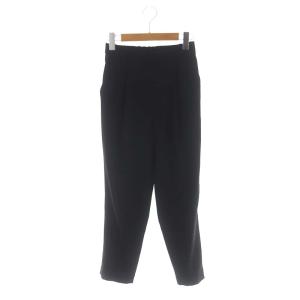 ダブルクロス ジョッパーズパンツ テーパード タック 34 黒 ブラック