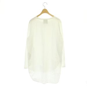 ATON 長袖カットソー Tシャツ プルオーバー 02 白 ホワイト