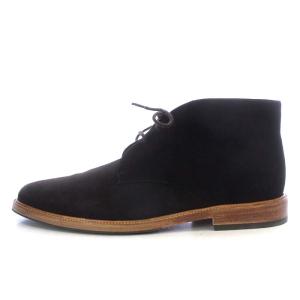 A.P.C. チャッカブーツ レースアップ スエード 41 26cm ダークブラウン