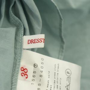DRESSTERIOR 22SS ボリュームスリーブブラウス 五分袖 38 ライトブルー