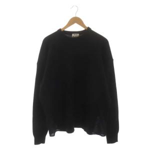 Acne Studios L'Appartement取り扱い ネックウォーマー付きニット セーター 長袖 ウール S 黒 ブラック