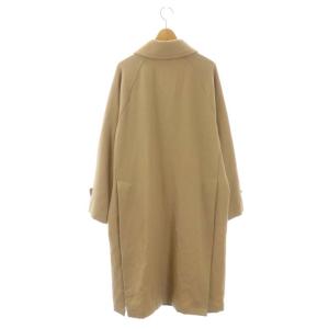 MACKINTOSH ライトキャバリーラグランコート スプリングコート ステンカラー ロング 比翼ボタン 6 ベージュ