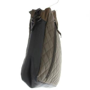 HEAD PORTER 吉田カバン キルティング ブリーフケース ハンドバッグ 切替 茶色 ブラウン