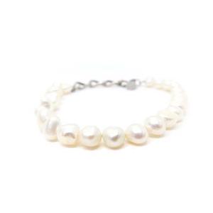 agete SV パール ブレスレット 925 白 ホワイト