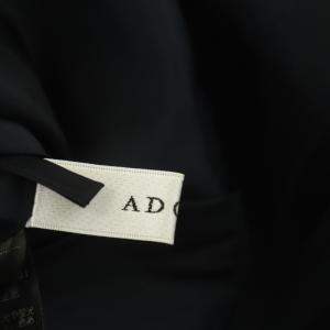 ADORE ドライストレッチスカート フレア ロング フィッシュテール 36 濃紺 ダークネイビー