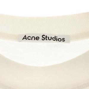 Acne Studios ロゴ 半袖 Tシャツ カットソー XS 白 ホワイト