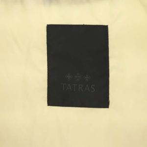TATRAS ダウンジャケット ノーカラー 03 ライトベージュ