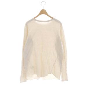 Deuxieme Classe layering T 長袖 Tシャツ ロンT カットソー プルオーバー ライトベージュ