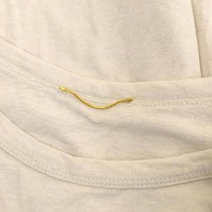Deuxieme Classe layering T 長袖 Tシャツ ロンT カットソー プルオーバー ライトベージュ