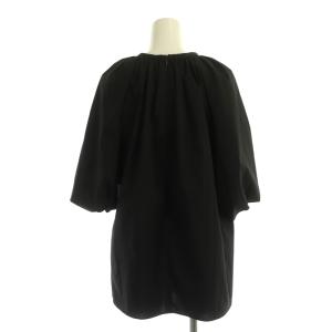 ADORE 22SS セットアップ バルーンケープスリーブブラウス バックタックアシンメトリースカート ブラック