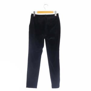 Theory 22AW Stretch Velvet 3 Treeca GB パンツ スキニー スリム ベルベット XX0 黒 ブラック