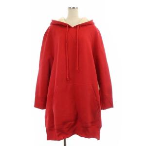 フィービーファイロ oversized hoodie ビッグパーカー スウェット 長袖 切替 S