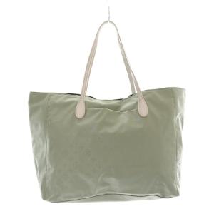 russet トートバッグ ハンドバッグ ナイロン モノグラム 緑 グリーン