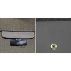 STELLA McCARTNEY TOTE ECO SOFT バッグ パンチングロゴ フェイクレザー ポーチ付き グレージュ