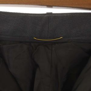 Deuxieme Classe 21AW スタンダードパンツ フレアパンツ スラックス 38 グレー