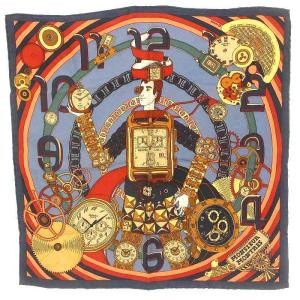 MONSIEUR MONTRES ピエールマリー スカーフ プチカレ カレ45 シルク マルチカラー