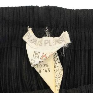 PLEATS PLEASE ISSEY MIYAKE イッセイミヤケ プリーツ ワイドパンツ イージー 2 黒 ブラック