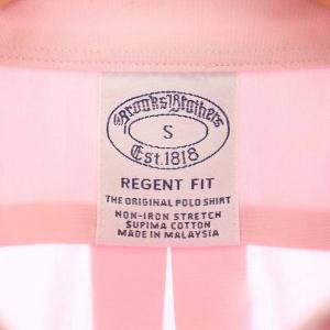 Brooks Brothers CAMISA HOMBRE STRETCH REGENT FITTED BDシャツ ボタンダウン 長袖 S ピンク
