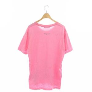 HYSTERIC GLAMOUR CASINO TODAY ビック プリント Tシャツ カットソー 半袖 M ピンク 紺 アイボリー