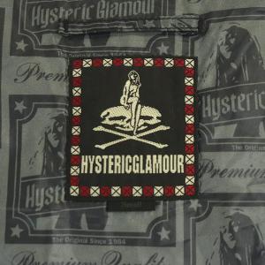HYSTERIC GLAMOUR PRIMALOFT 中綿ジャケット ワッペン フード S カーキ