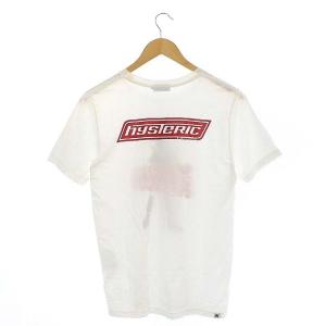 HYSTERIC GLAMOUR VIXEN GIRL プリント Tシャツ カットソー 半袖 S 白 黒 赤