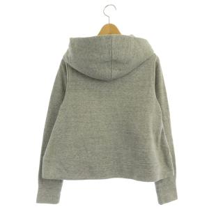 AMERICANA アパルトモン別注 Aライン ミニ パーカー スウェット 長袖 ジップアップ グレー