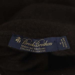 Brooks Brothers カシミヤ タートルネックニット セーター 長袖 プルオーバー M ダークブラウン