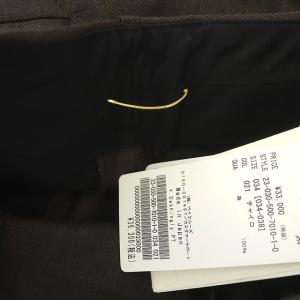 Deuxieme Classe 23SS DASHINGLY リネンパンツ ワイド 34 ブラウン