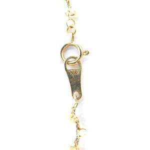 agete ブレスレット パール K10YG イエローゴールド