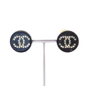 ココマーク イヤリング サークル ブラック