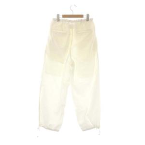 TICCA VERMEIL par iena取り扱い 23SS カーゴパンツ ワイド タック イージー 2 オフホワイト