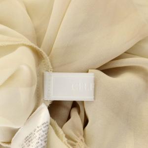 CELFORD 21SS 地層柄ワンピース フレンチスリーブ ロング 38 ライトピンク