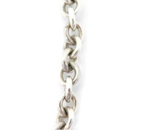 TIFFANY&Co. SV リターントゥ オーバルタグ チョーカーネックレス シルバー